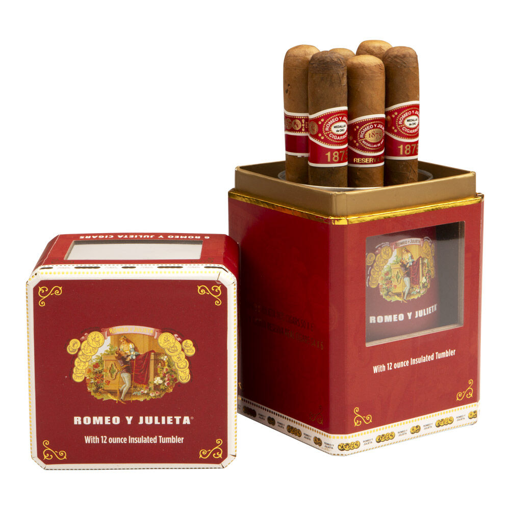 6 Romeo y Julietas & Tumbler, , jrcigars